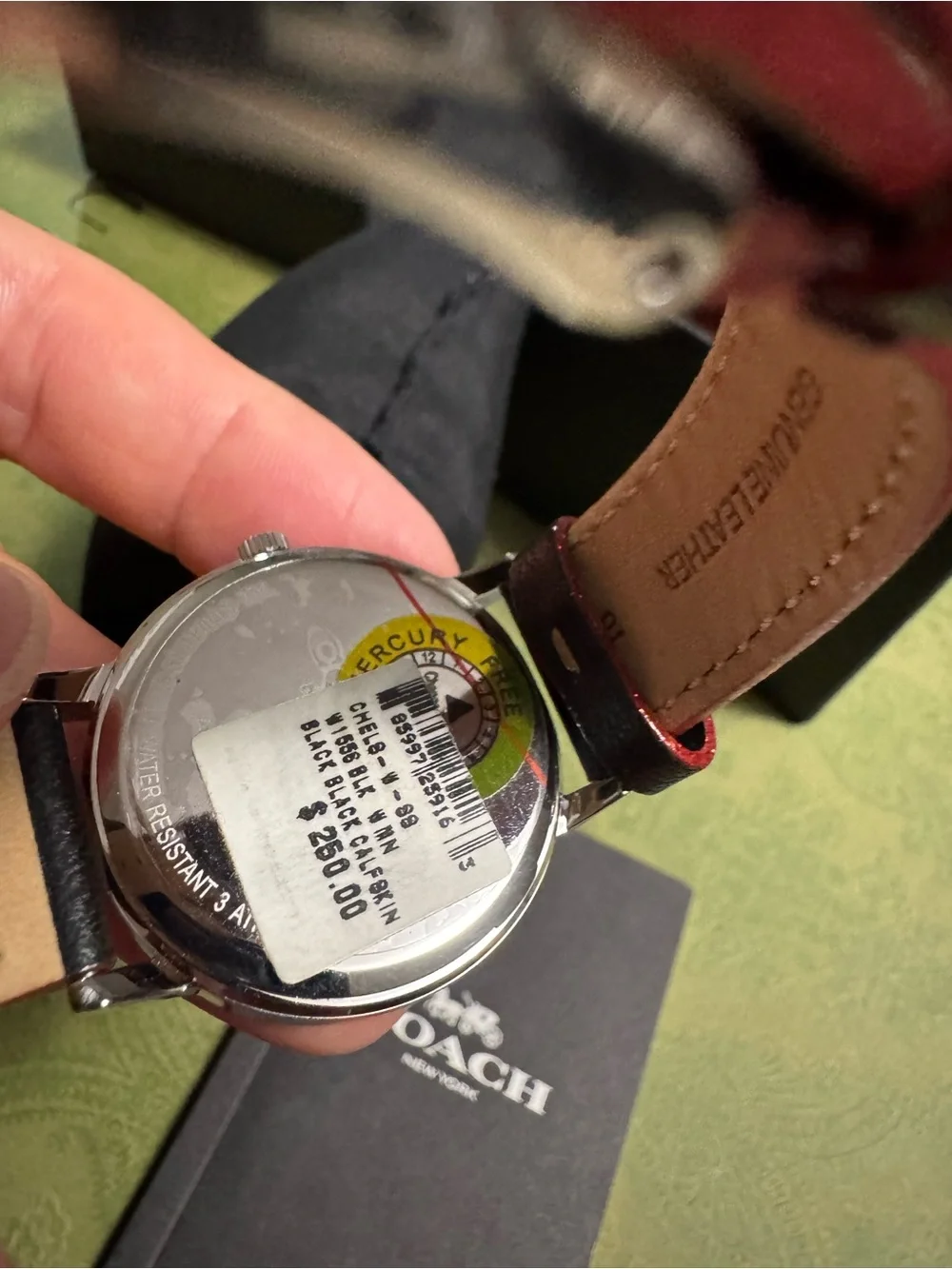 NWT Coach x Disney Minnie Mouse watch